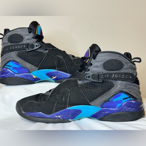 SOLD Air Jordan 8 Retro Aqua 2015 - Picture 12 of 13